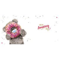 3D Holographic Holding Doughnut Me to You Bear Birthday Card Extra Image 1 Preview
